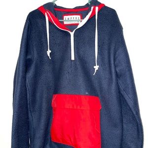 Empyre 1/4 Zip Hooded Polyester Jacket